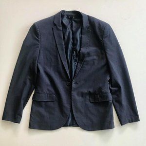 Forever 21 Men's Casual Navy Blue Blazer